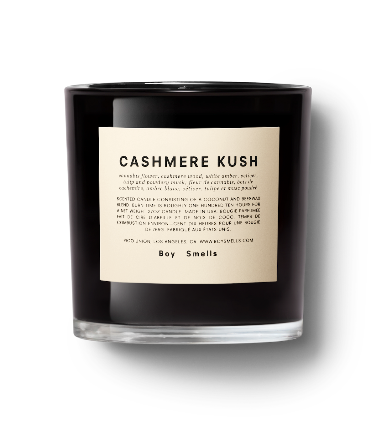 Cashmere Kush Magnum Large Scented Candles Boy Smells
