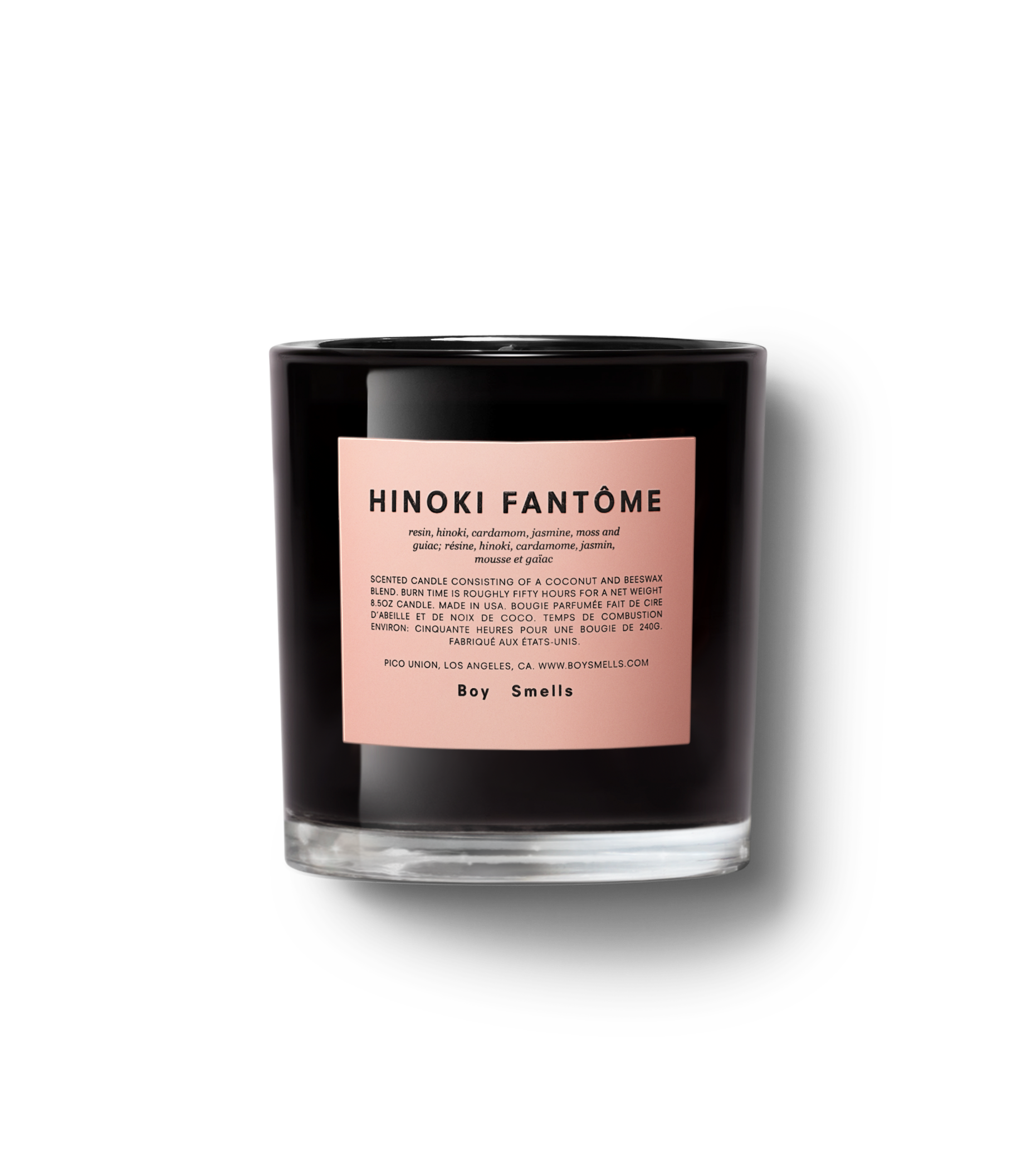Hinoki Fantôme: Coconut & Beeswax Scented Candles | Boy Smells