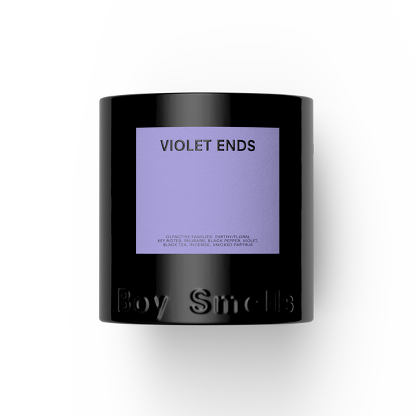 Violet Ends Magnum:Soy Blend Scented Candles | Boy Smells