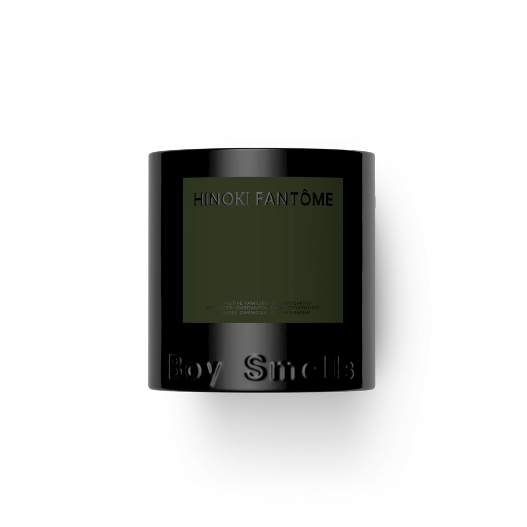 Hinoki Fantôme: Soy Blend Scented Candles | Boy Smells