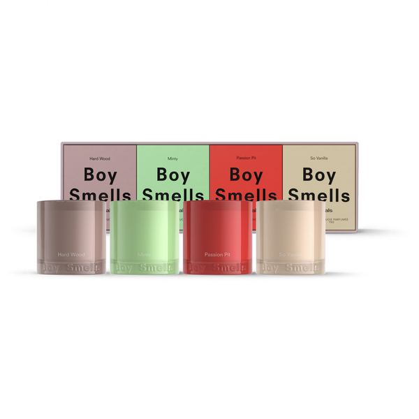 ESSENTIALS VOTIVE QUAD GIFT SET – Boy Smells