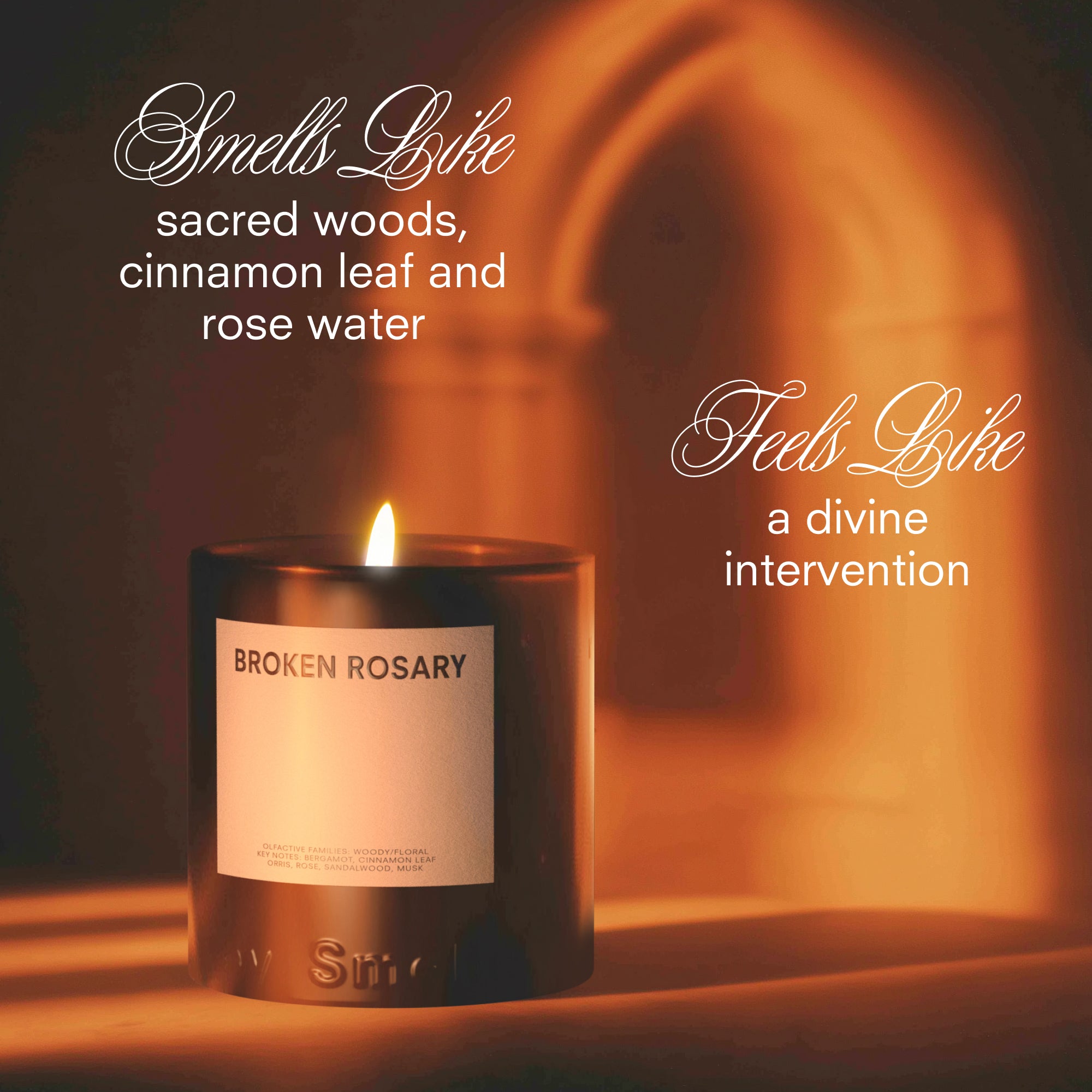 Broken Rosary: Soy Blend Scented Candles | Boy Smells