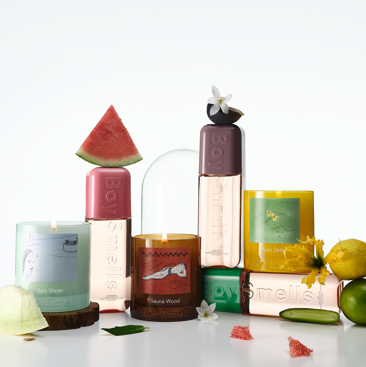 Relax and Refresh Duo: Cuc Travel Mist and Yuzu Candle | Boy Smells