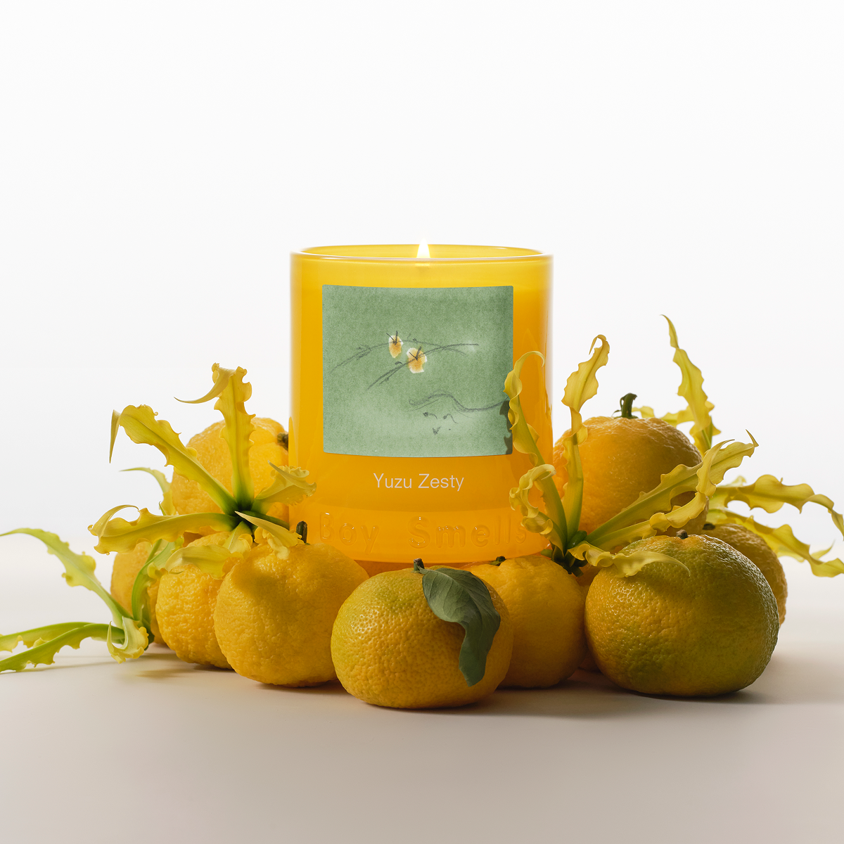 Yuzu Zesty: Soy Blend Scented Candles | Boy Smells