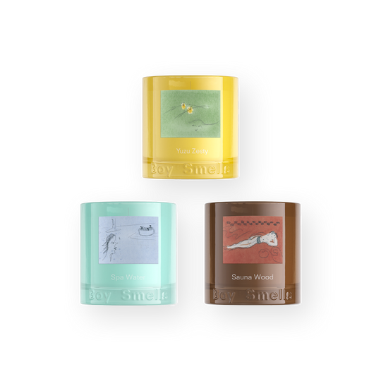 SPA SMELLS RELAX CANDLE TRIO