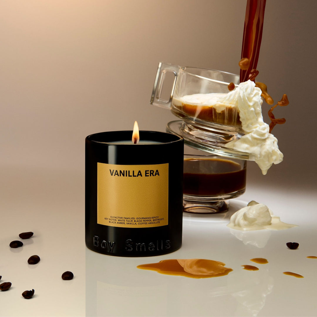 Vanilla Era: Soy Blend Scented Candles | Boy Smells