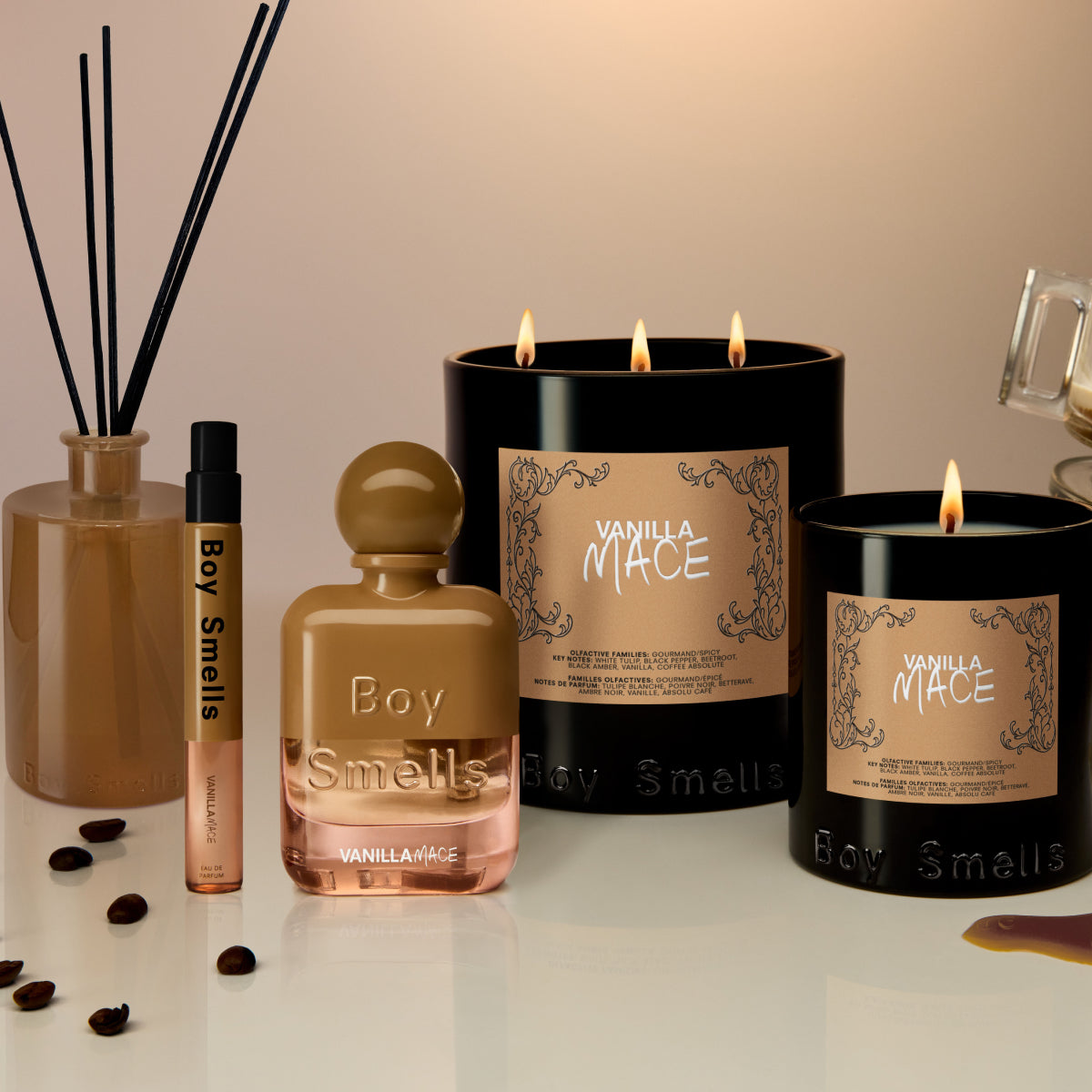 VANILLA MACE REED DIFFUSER