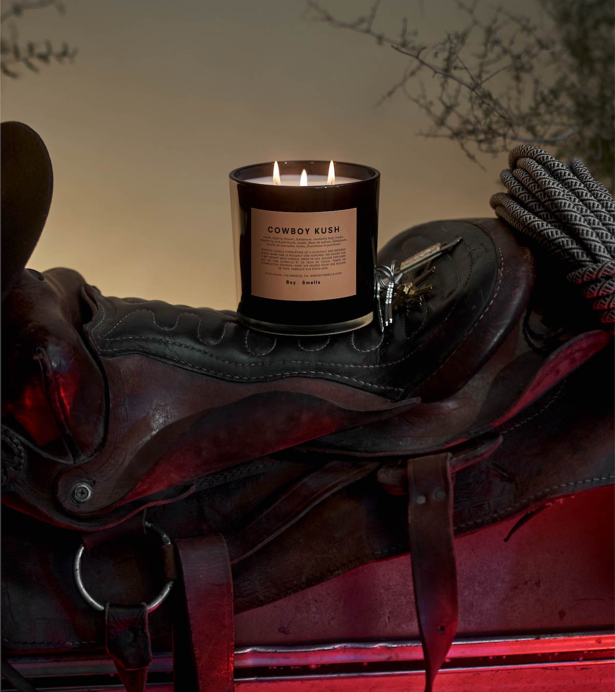 Cowboy Kush Magnum Large Scented Candles Boy Smells